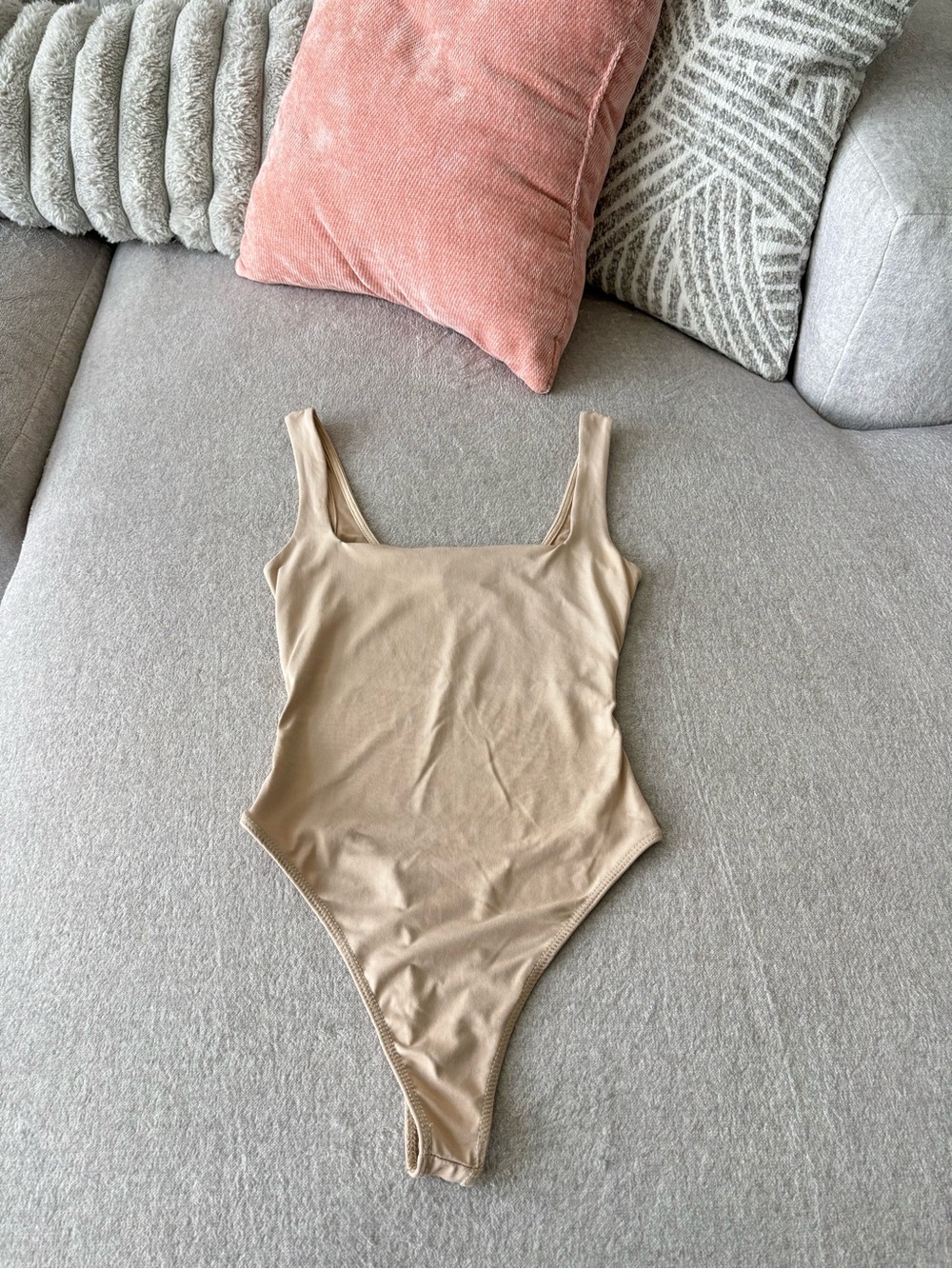 Bershka Nude Bodysuit